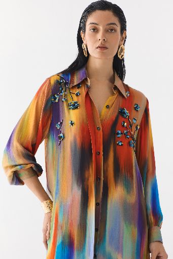 NIGHT QUEEN KURTA SHIRT & PANTS