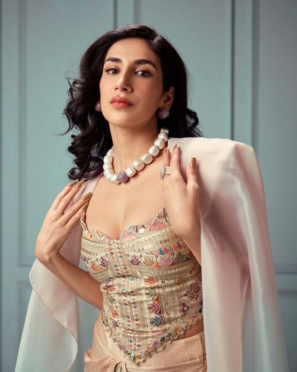 Parul Gulati in Cubic Majesty Earrings